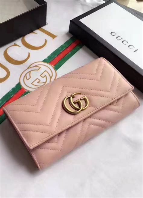 gucci continental wallet price|Gucci marmont wallet pink.